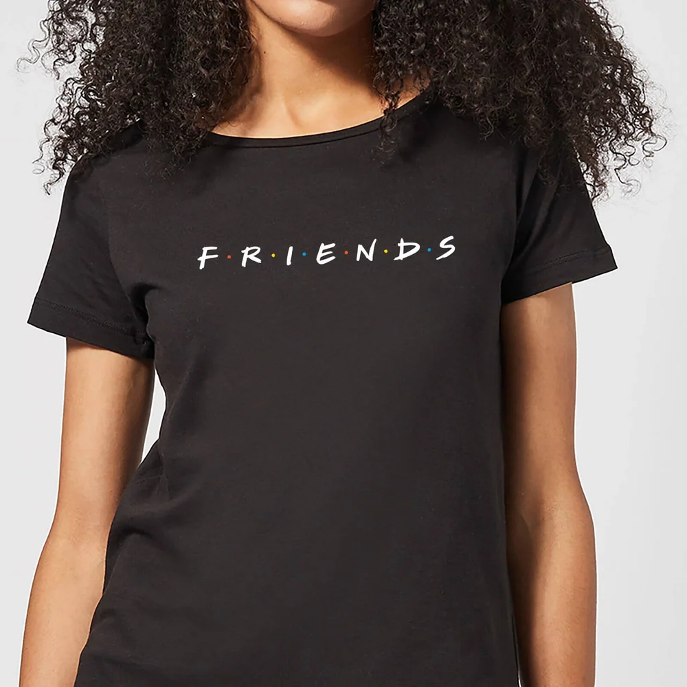 Friends Logo Women's T-Shirt - Black - S Image 1