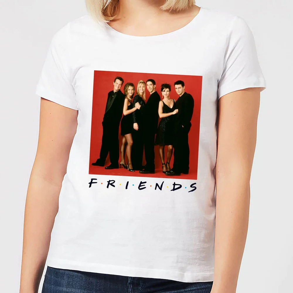 Friends Character Pose Women's T-Shirt - White - S Image 1