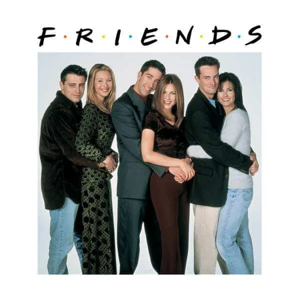 Friends Group Shot Sweatshirt - White