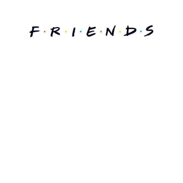 Friends Logo Sweatshirt - White