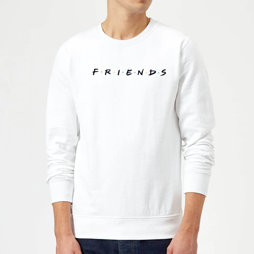 Friends Logo Sweatshirt - White - S Image 1