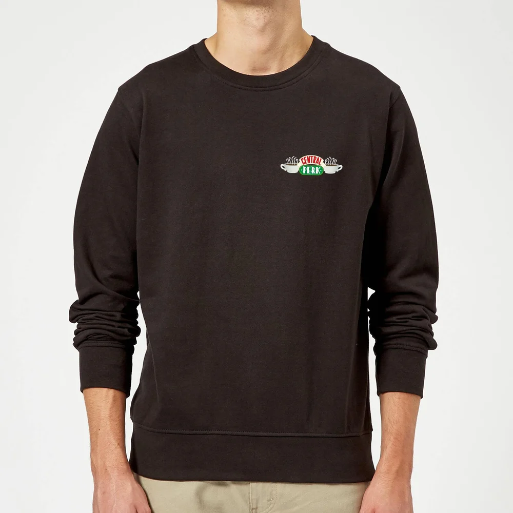 Friends Central Perk Coffee Cups Sweatshirt - Black - S Image 1