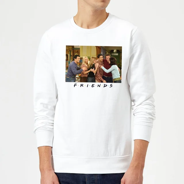 Friends Cast Shot Sweatshirt - White