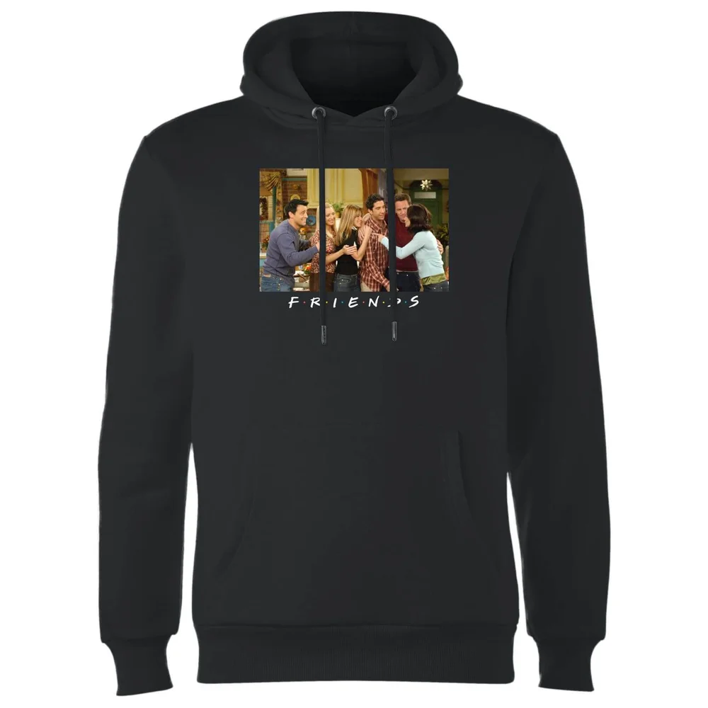Friends Cast Shot Hoodie - Black - S Image 1