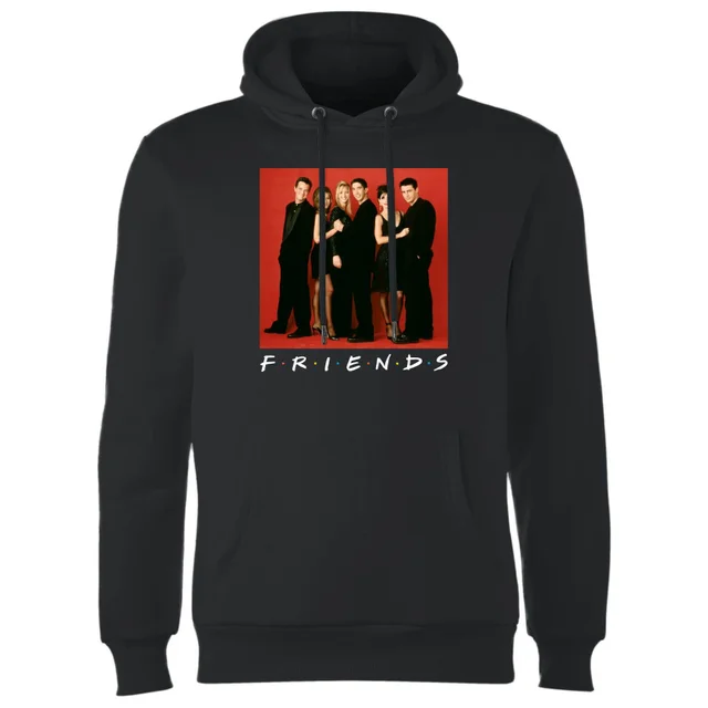 Friends Character Pose Hoodie - Black