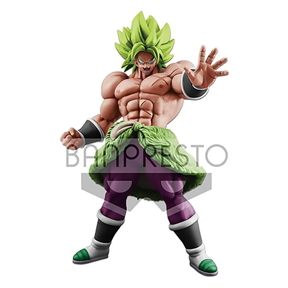 Banpresto Big Figure! Dragon Ball Super King Clustar Super Saiyan Broly Figure 30cm (Full Power) Image 1