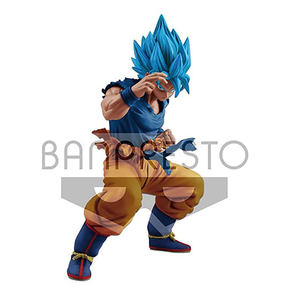 Banpresto Masterlise Dragon Ball Super Super Saiyan God Son Goku Figure 18cm Image 1