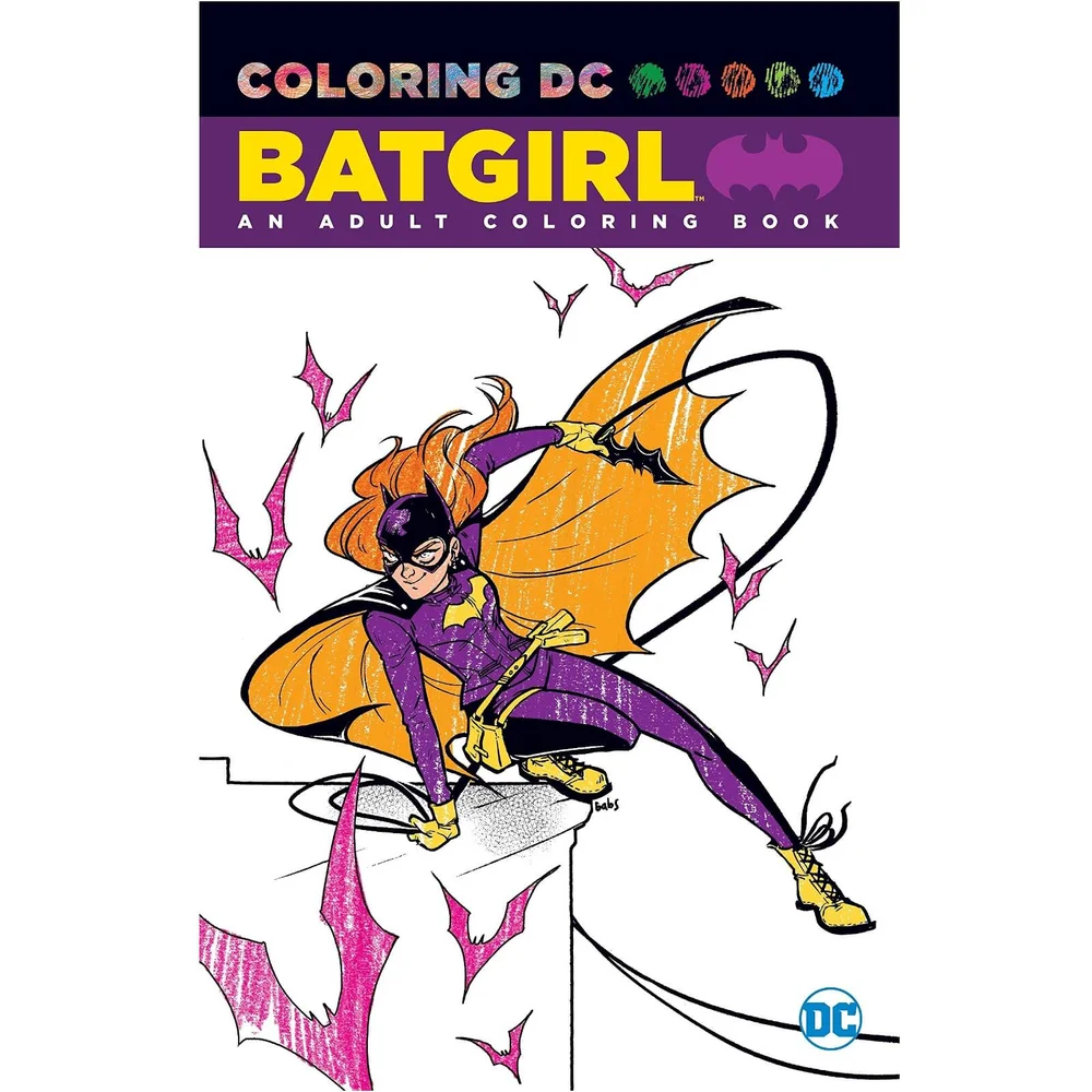 DC Comics Batgirl An Adult Coloring Book (Graphic Novel) Image 1