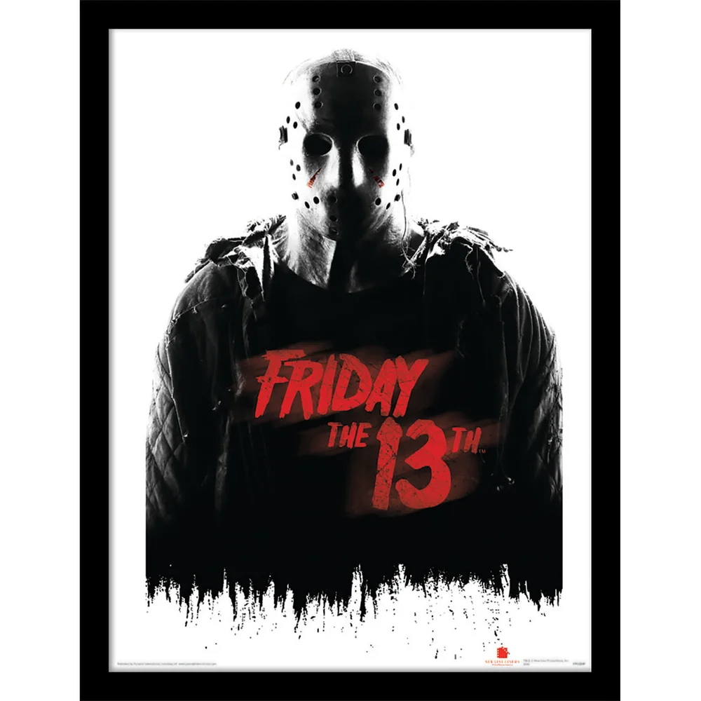 Friday The 13th (Jason Voorhees) Framed 30 x 40cm Print Image 1