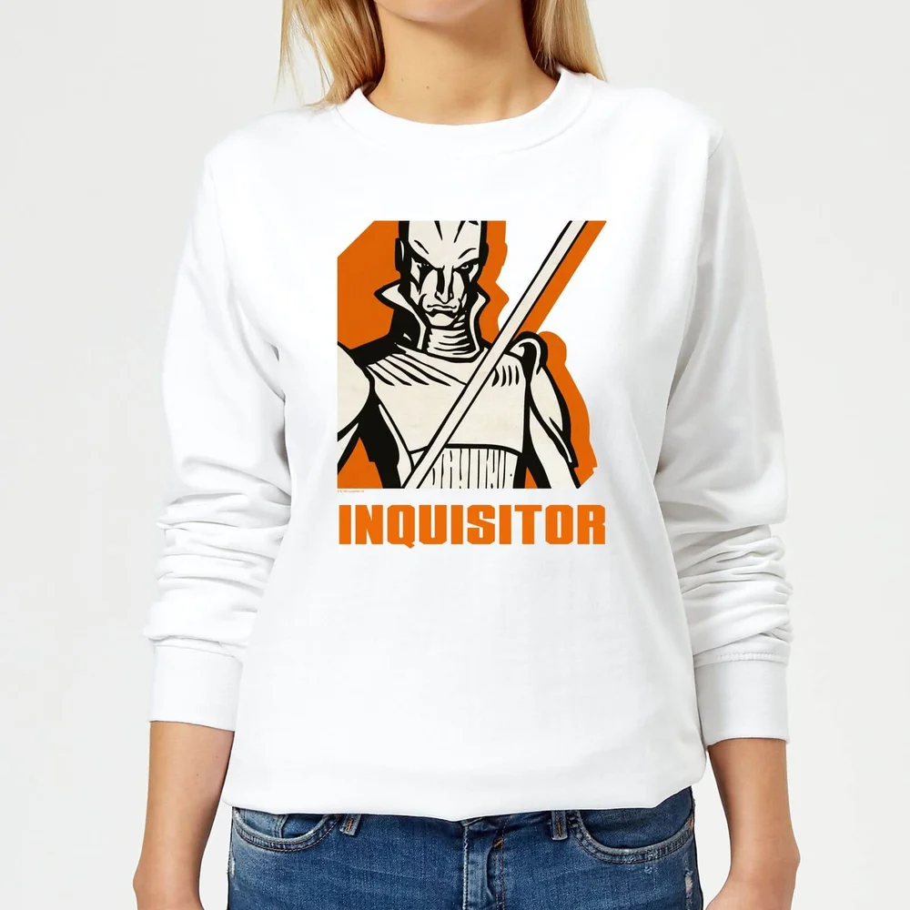 Star Wars Rebels Inquisitor Women's Sweatshirt - White - S - White Image 1