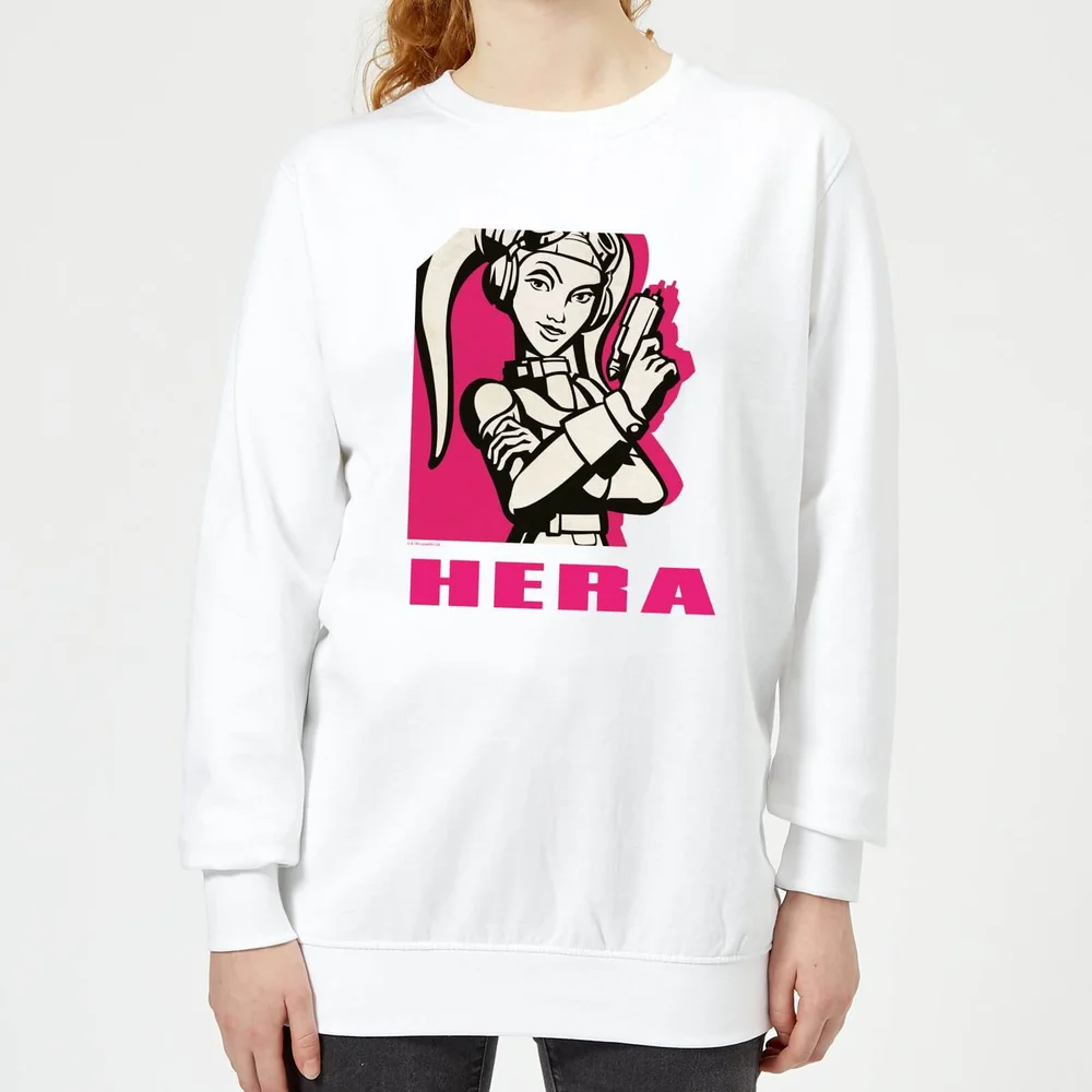Star Wars Rebels Hera Women's Sweatshirt - White - S - White Image 1