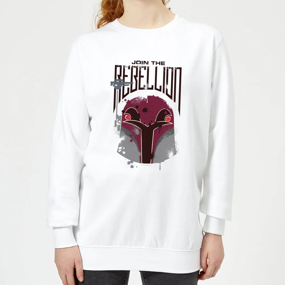 Star Wars Rebels Rebellion Women's Sweatshirt - White - S - White Image 1