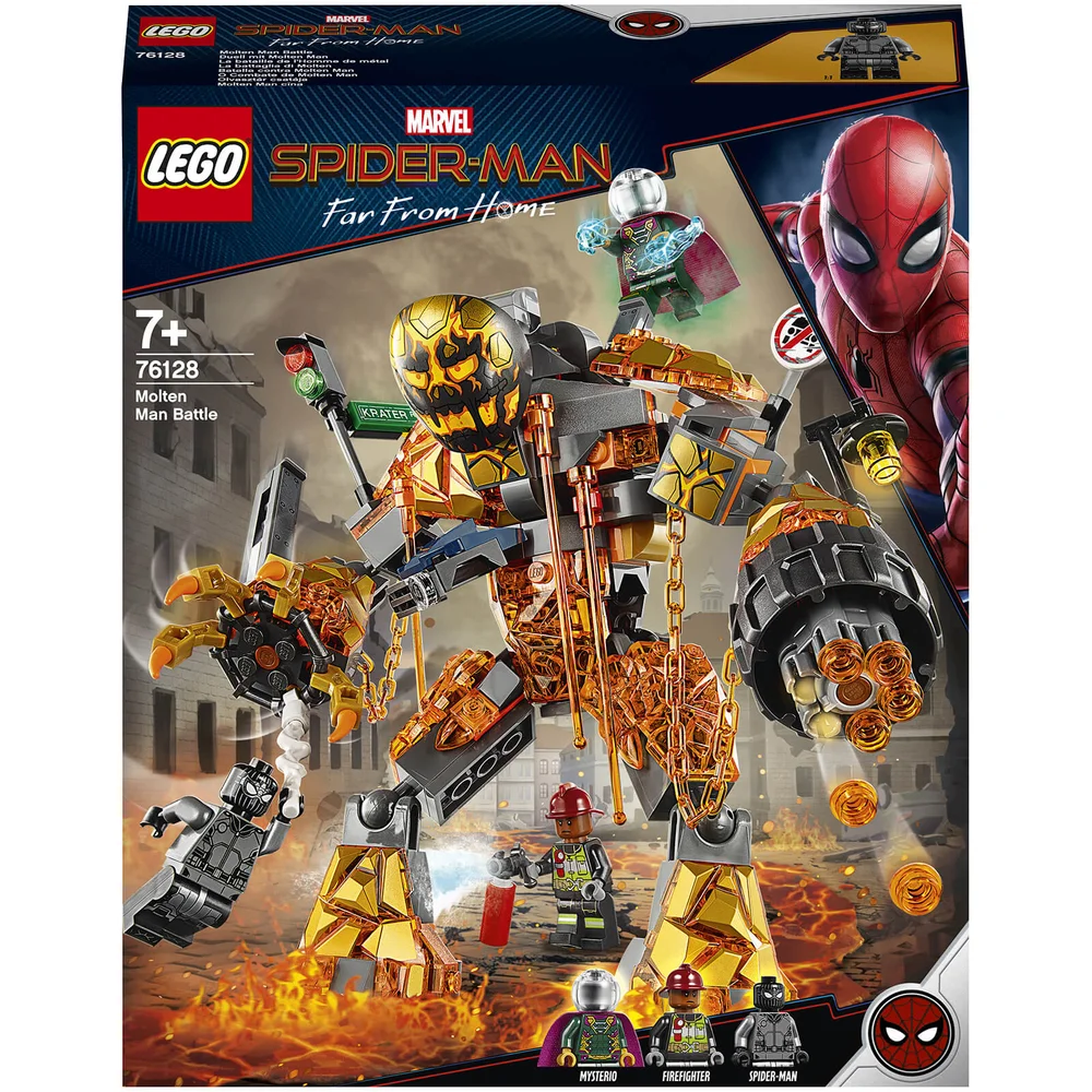 LEGO Marvel Spider-Man Molten Man Battle Toy (76128) Image 1
