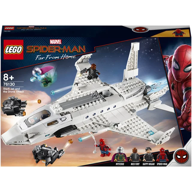 LEGO Marvel Stark Jet and the Drone Attack Toy (76130)
