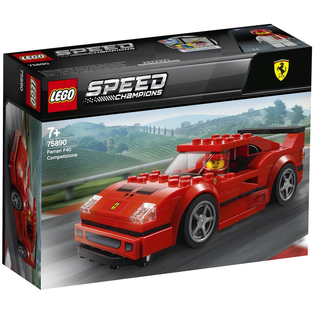 LEGO Ferrari F40 Competizione Model Car Toy (75890) Image 1