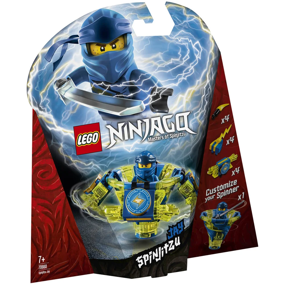 LEGO Ninjago: Spinjitzu Jay (70660) Image 1