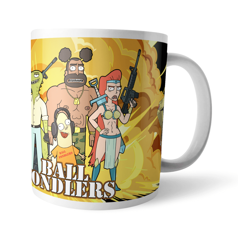 Rick and Morty Ball Fondlers Mug Image 1