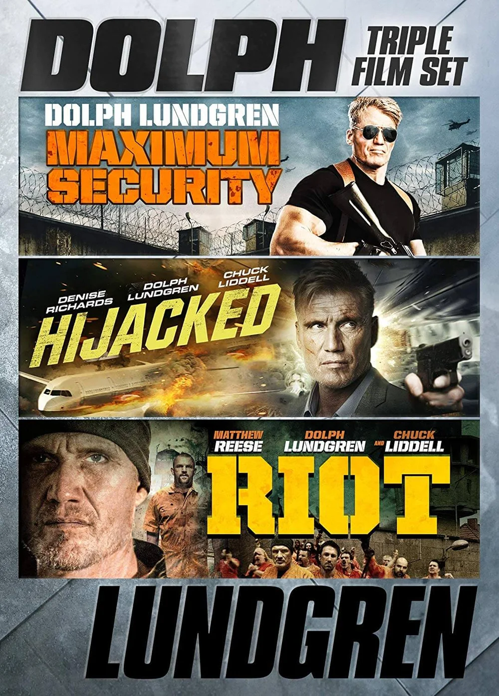 Dolph Lundgren Triple Film Set Image 1