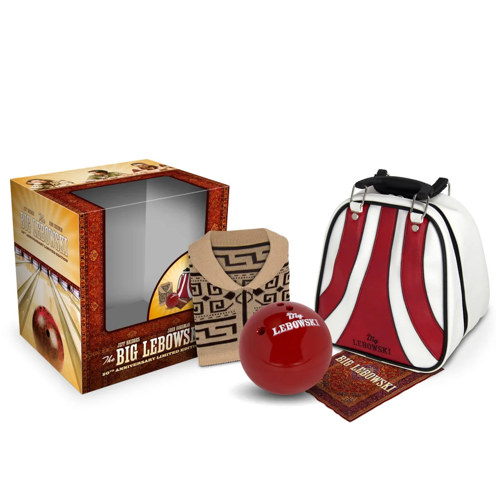 The Big Lebowski: Incl Bowling Bag & Ball, Sweater - Zavvi Exclusive 4K Ultra HD & Blu-ray Steelbook Image 1