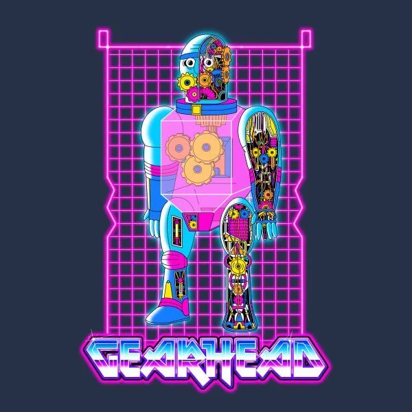 Rick and Morty Gearhead Women's T-Shirt - Navy