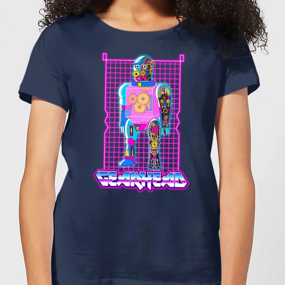 Rick and Morty Gearhead Women's T-Shirt - Navy - S Image 1