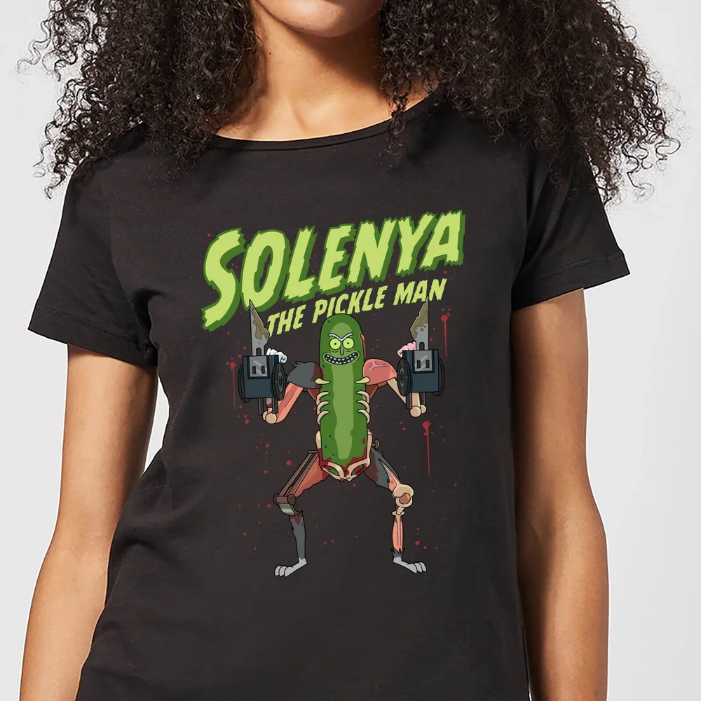 Rick and Morty Solenya Women's T-Shirt - Black - S Image 1