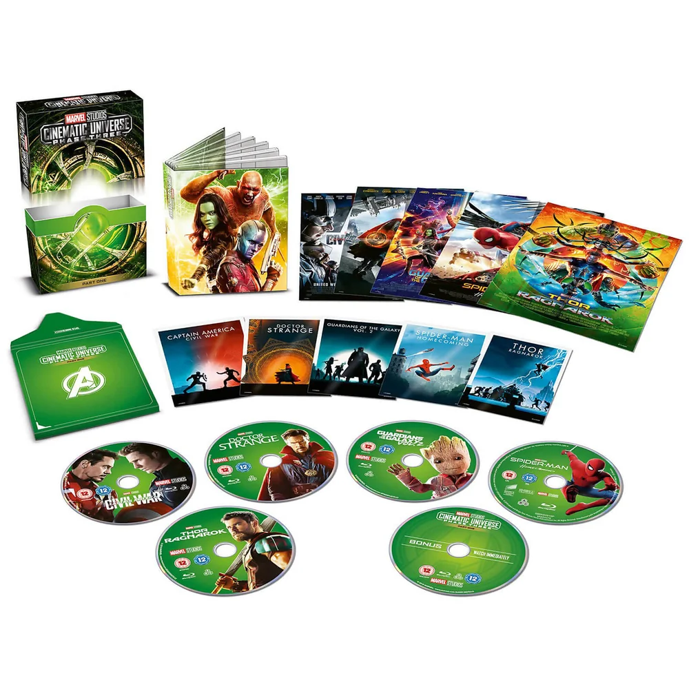 Marvel Studios Collector's Edition Box Set - Phase 3 Part 1 Image 1