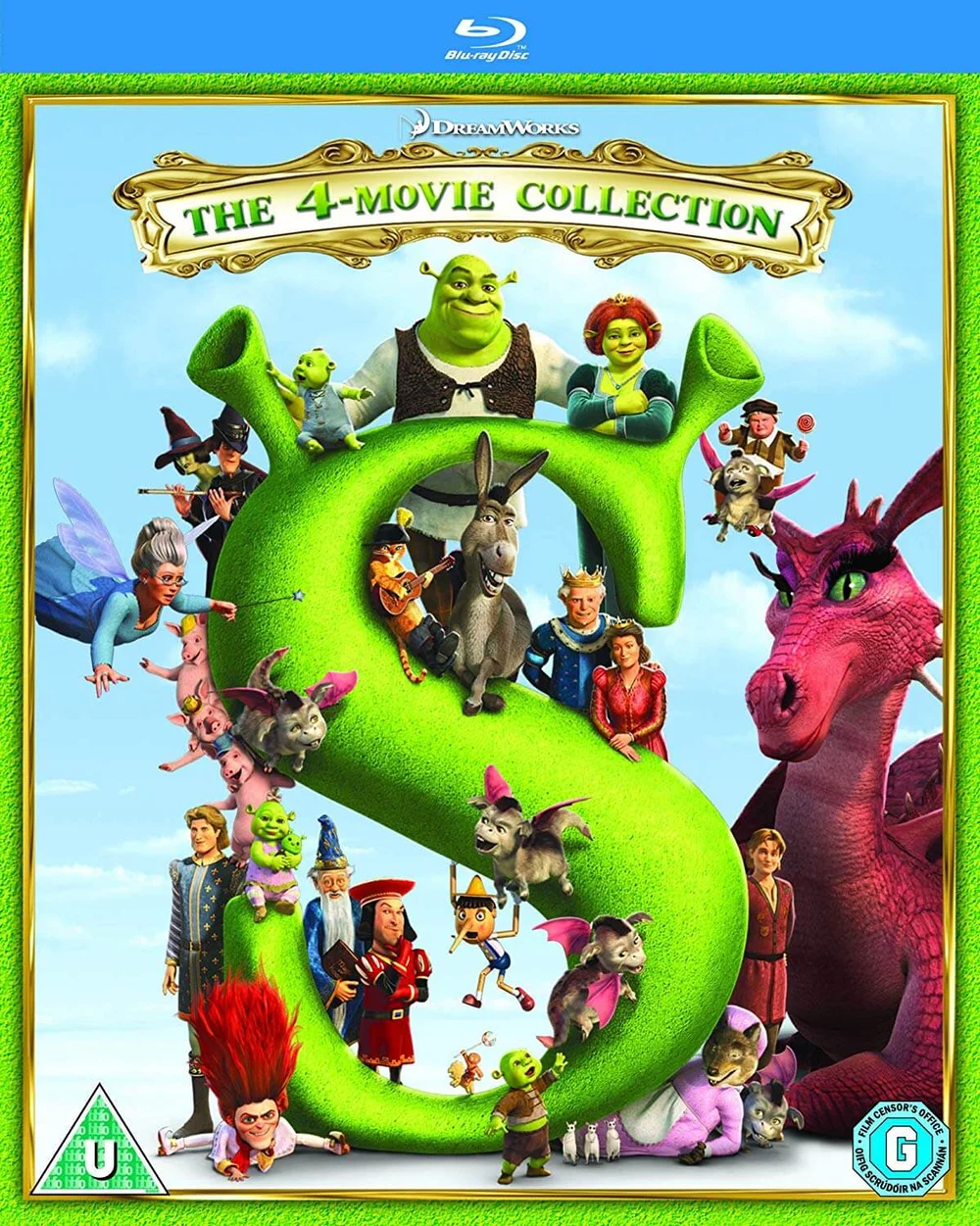 Shrek 1-4 Boxset - 2018 Artwork Refresh Image 1