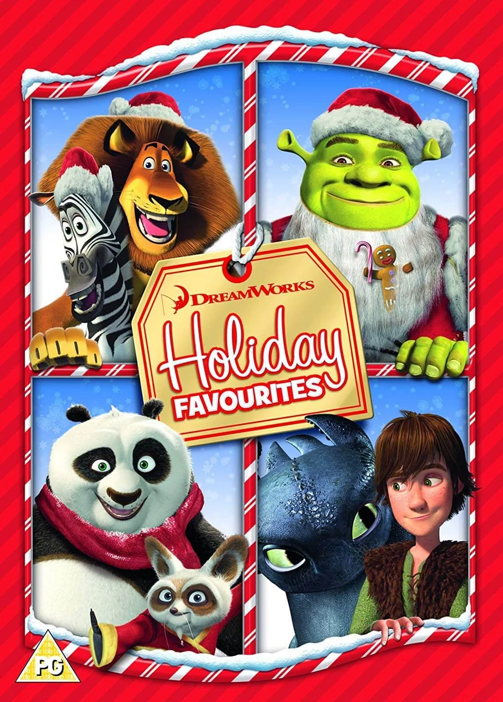 SHREK THE HALLS/MERRY MADAGASCAR/DRAGONS: GIFT OF THE NIGHT FURY/KUNG FU PANDA CHRISTMAS HOLIDAY SPE Image 1