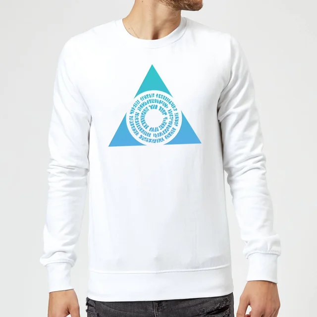Magic The Gathering Azorius Symbol Sweatshirt - White