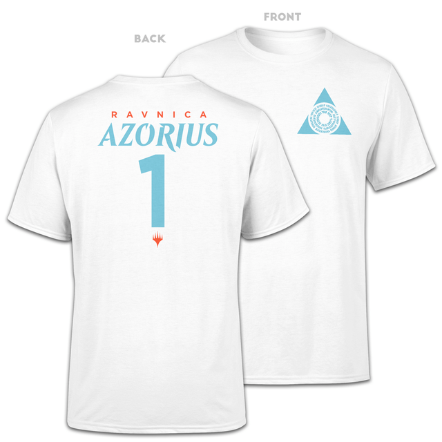 Magic The Gathering Azorius Sports Men's T-Shirt - White