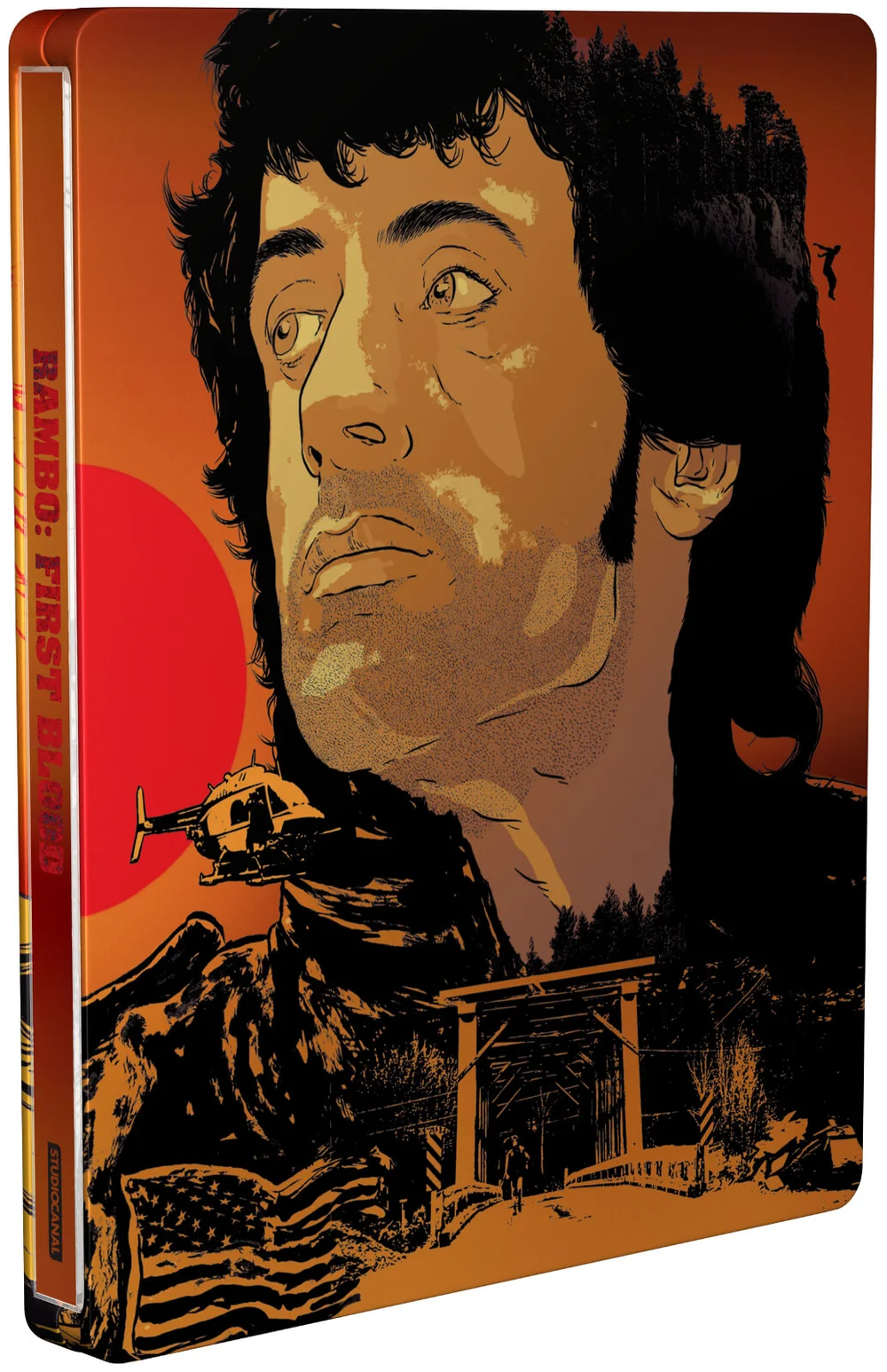 Rambo: First Blood - Zavvi Exclusive (Blu-Ray & 4K Ultra HD) - Steelbook Image 1
