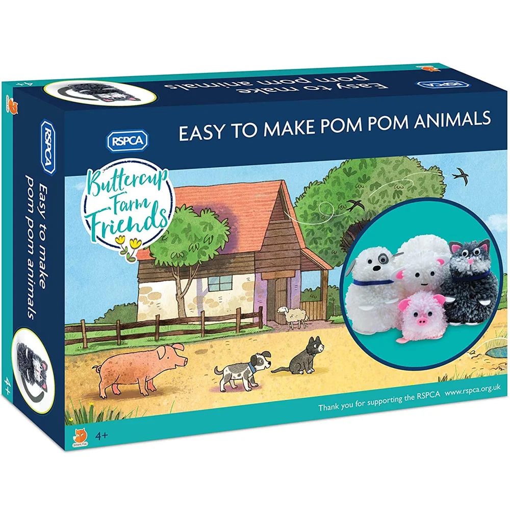 RSPCA Easy to Make Pom Pom Animals Image 1