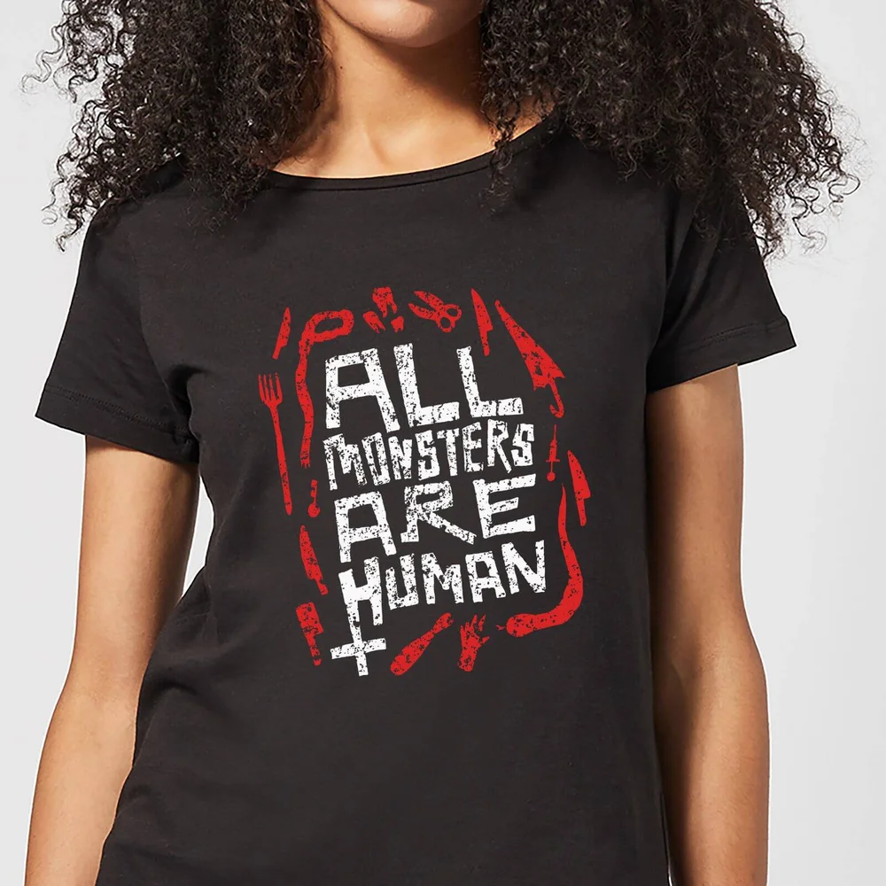 American Horror Story All Monsters Are Human Tools Women's T-Shirt - Black - XS - Black Image 1