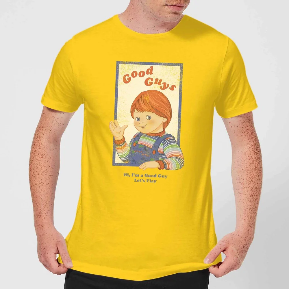 Chucky Good Guys Retro Men's T-Shirt - Yellow - S Image 1