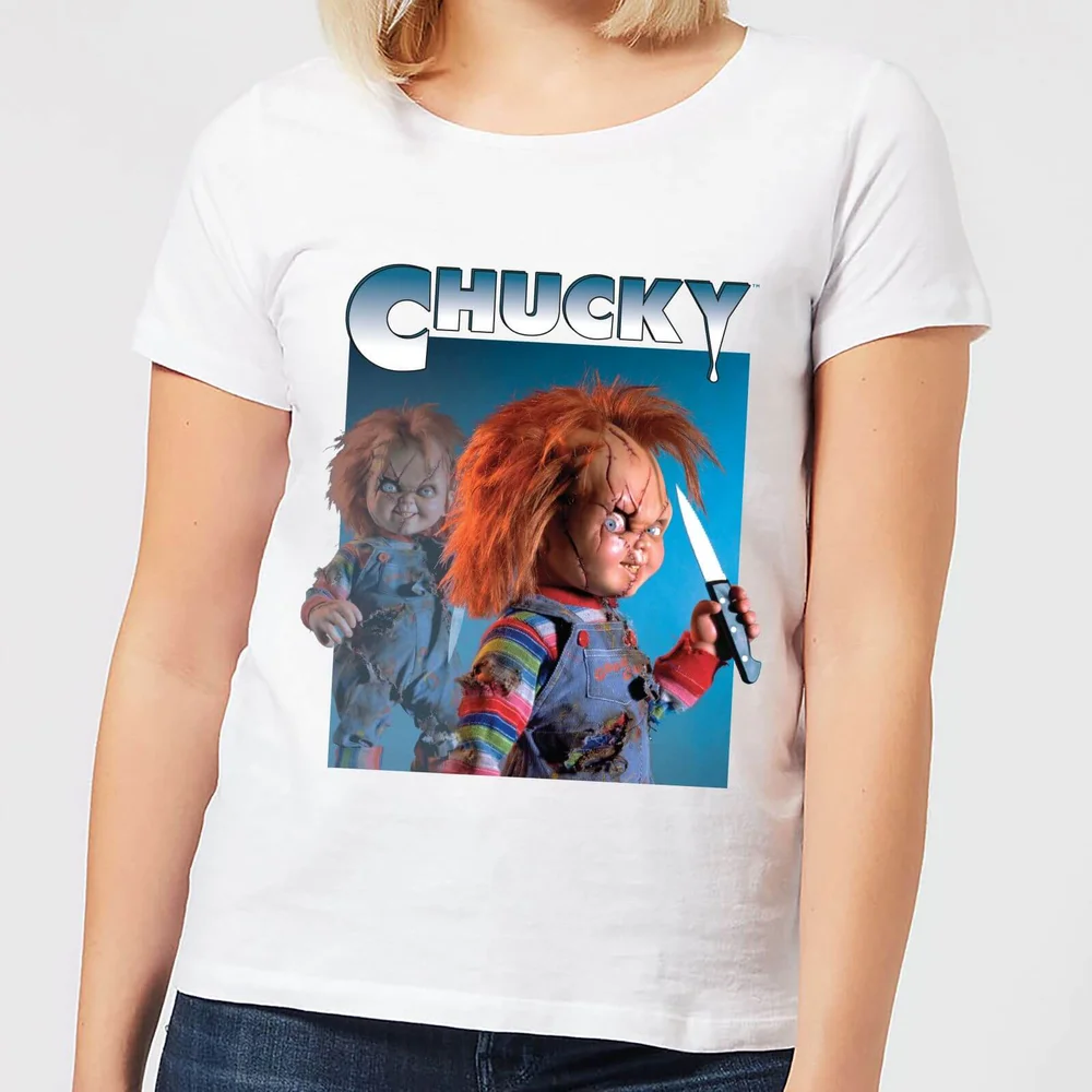 Chucky Nasty 90's Women's T-Shirt - White - S Image 1