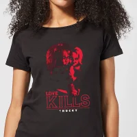 Chucky Love Kills Women's T-Shirt - Black - undefined undefined