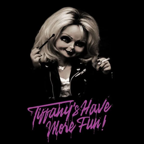 Chucky Tiffanys Have More Fun Women's T-Shirt - Black