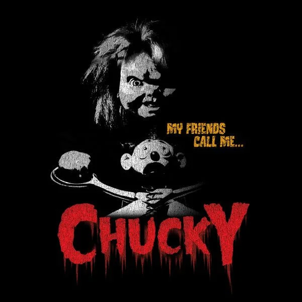 Chucky My Friends Call Me Chucky Women's T-Shirt - Black