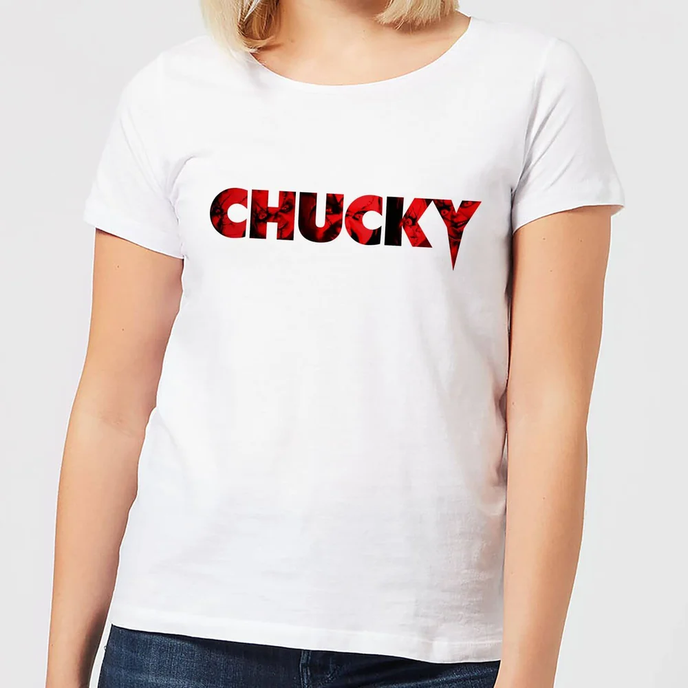 Chucky Logo Women's T-Shirt - White - S Image 1