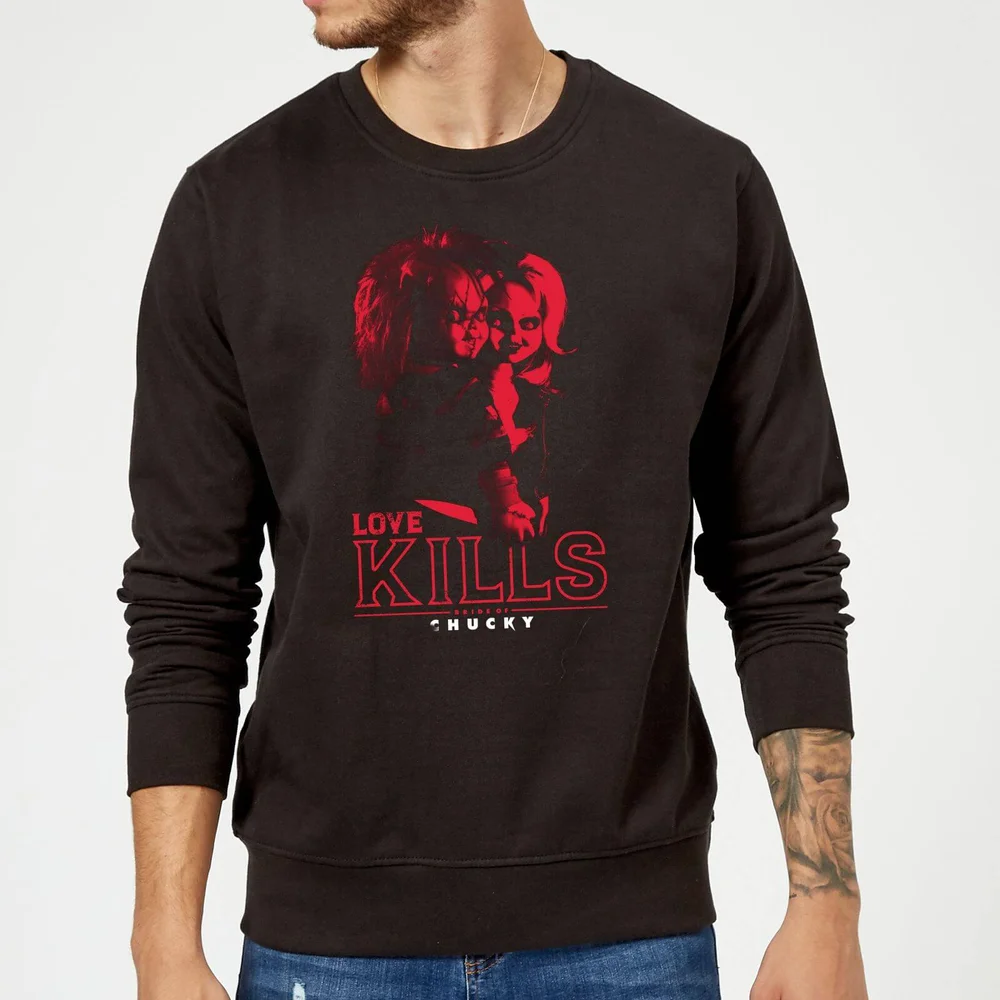 Chucky Love Kills Sweatshirt - Black - S Image 1