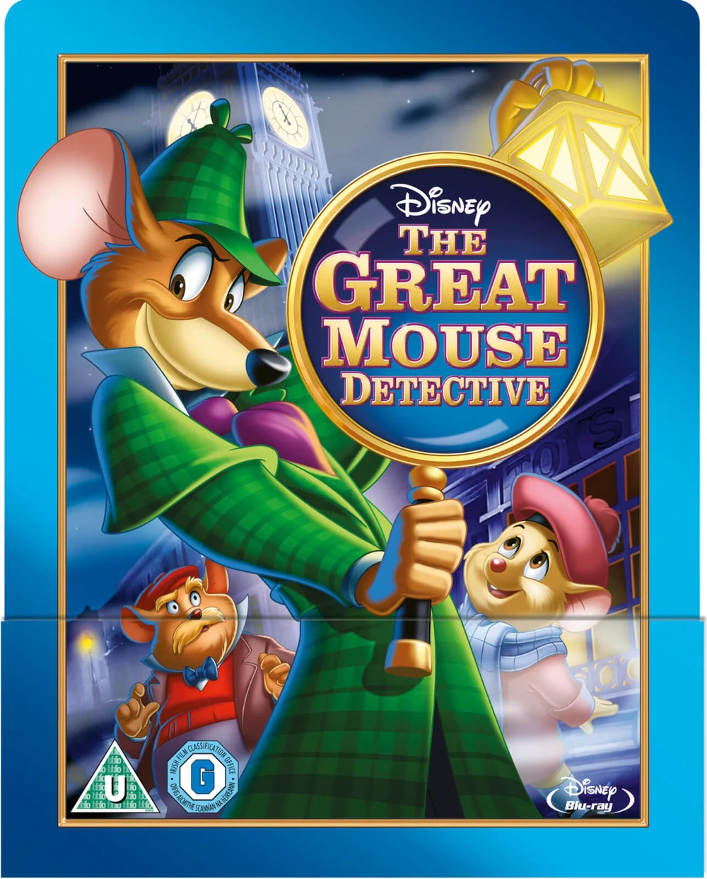 Basil The Great Mouse Detective - Zavvi Exclusive Limited Edition Steelbook (The Disney Collection #26) Image 1