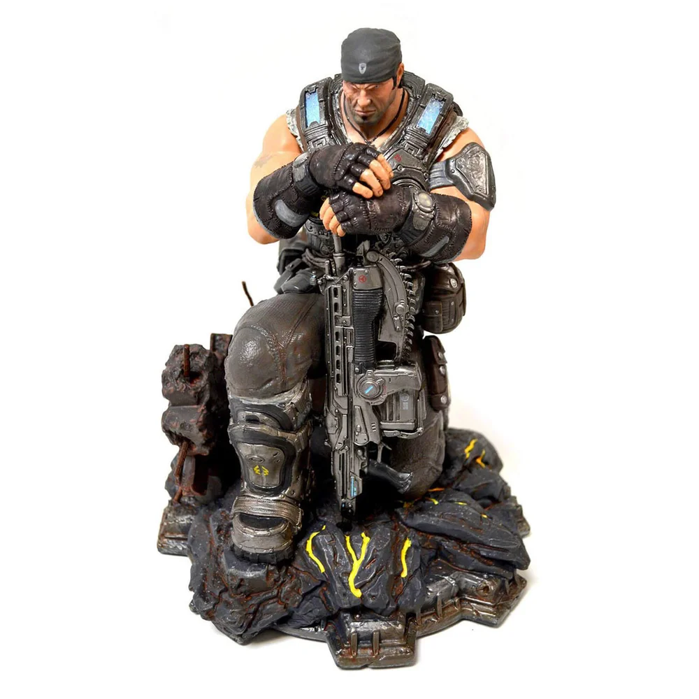 Gears of War 3 Collector's Edition PVC Statue Marcus Fenix 12" Image 1