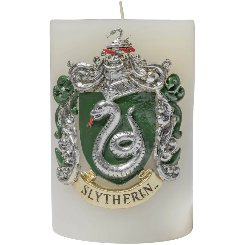 Harry Potter Sculpted Insignia Candle - Slytherin Image 1