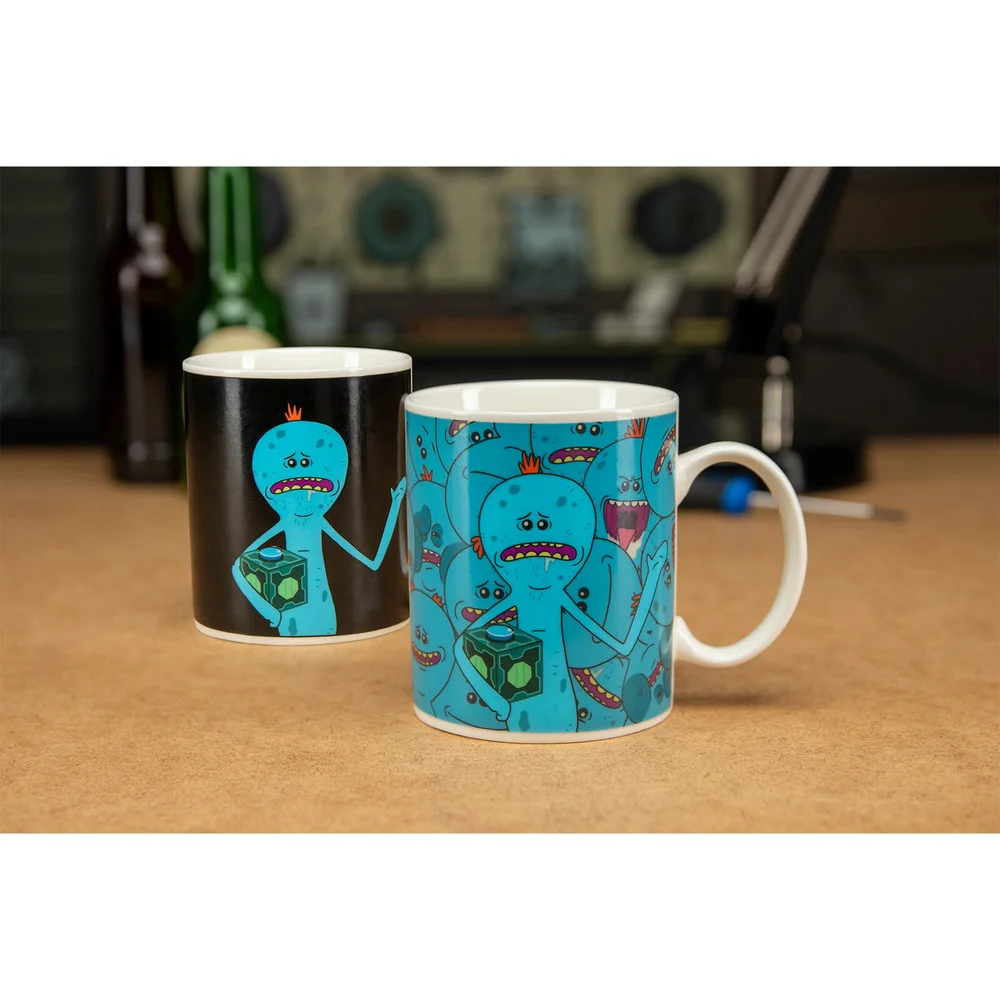Rick and Morty Mr. Meeseeks Heat Changing Mug Image 1