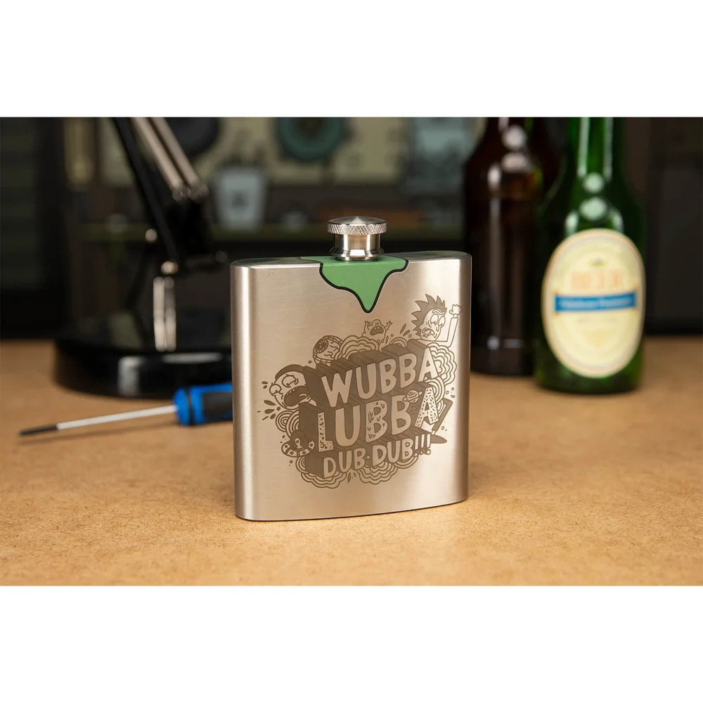 Rick and Morty Rick's Hip Flask Image 1