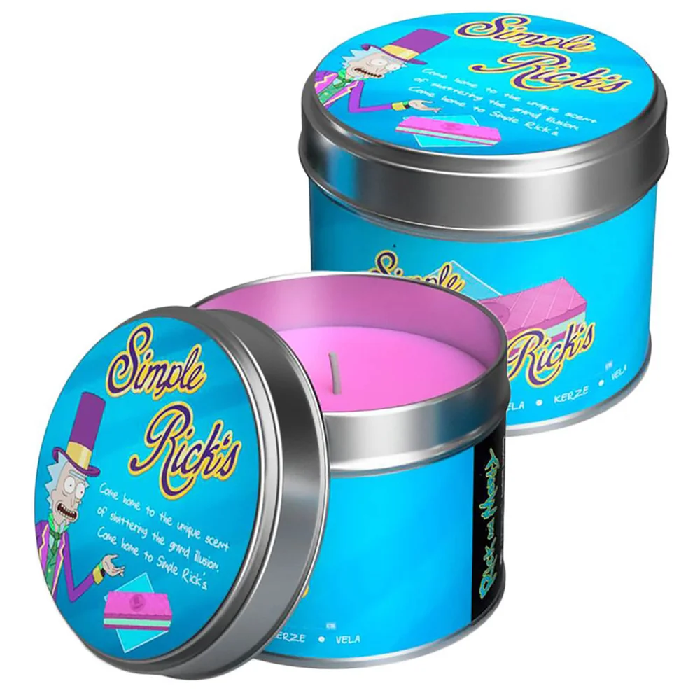 Rick and Morty Simple Rick's Wafer Candle Image 1