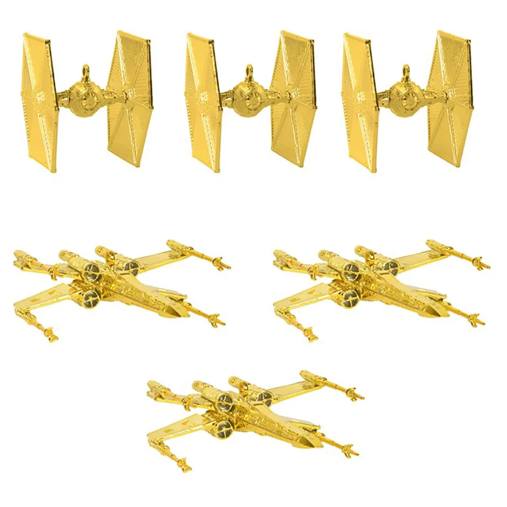 Star Wars Christmas Decorations - X-Wing & TIE Fighter Image 1