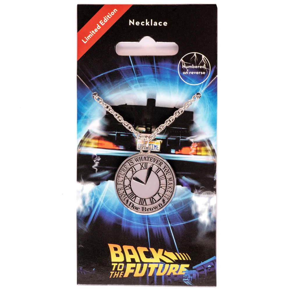 Back To The Future Limited Edition Necklace - Clock Tower Image 1
