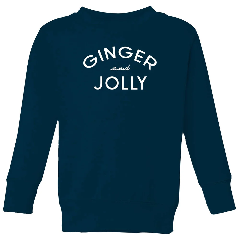 Ginger and Jolly Kids' Christmas Sweatshirt - Navy - 3-4 Years Image 1